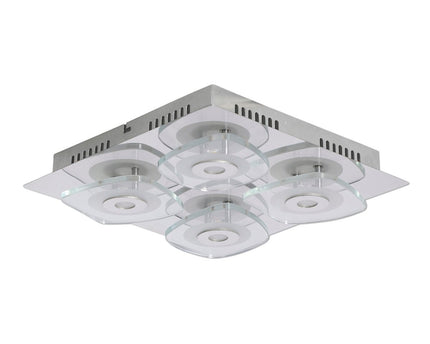 LED wand- en plafondlamp "Lucca"