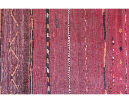 Zuiver wollen Marokkaans Kelim Berber tapijt 157 x 217 cm