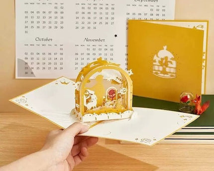 3D -kaart - Le Petit Prince Love Card voor vriendje