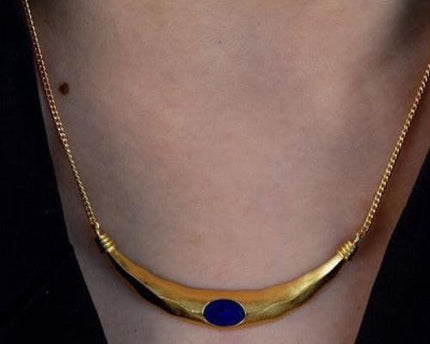 Egyptische stijl ketting-lapislazuli n spinel