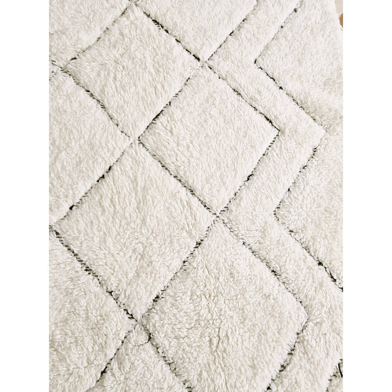 Berber vloerkleed Beni Ouarain zuivere wol 160 x 250 cm