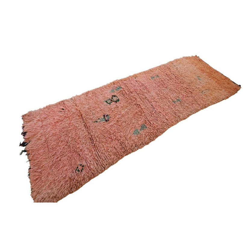 Zuiver wollen Marokkaans Berber-tapijt 104 x 310 cm