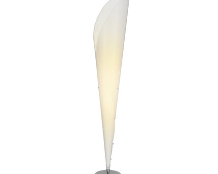 Staande lamp "tulpen" gemaakt van metaal en wit plastic, e27 socket, verlichting voor woonkamer, eetkamer of kantoor
