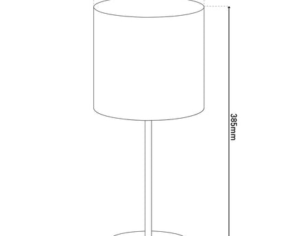 Tafellamp "New York", klassieke metalen tafellamp met tekstbladen in grijs, met E27 -aansluiting, 38,5 cm hoog, perfect voor woonkamer, eetkamer, gang en kantoor