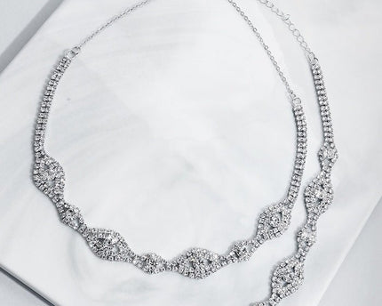 Bridal Back ketting voor de bruiloft