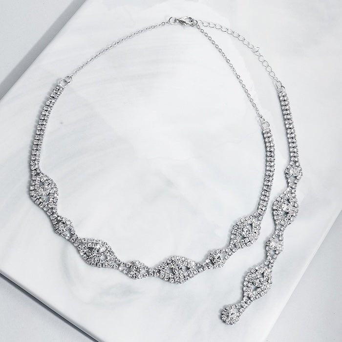 Bridal Back ketting voor de bruiloft