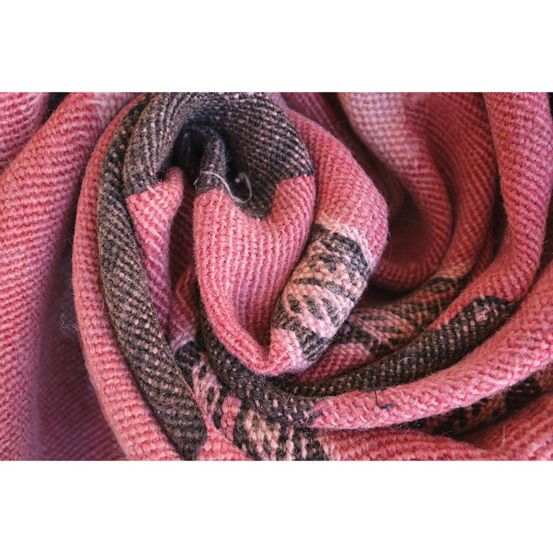 Zuiver wollen Marokkaans Kelim Berber tapijt 144 x 253 cm