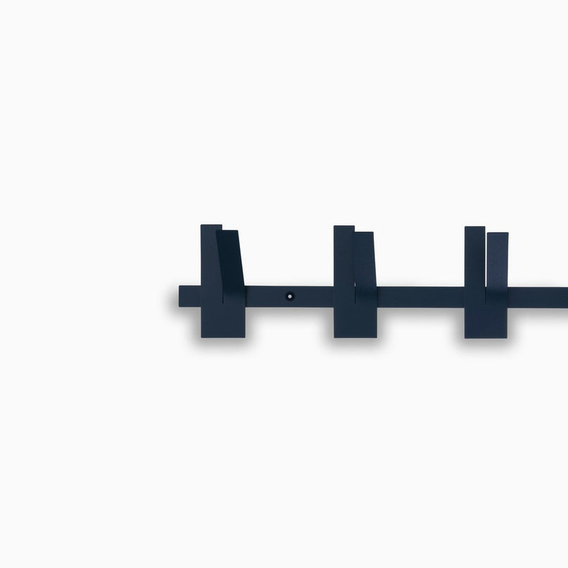 Gorillz Incision - Kapstok - Wandkapstok - 10 Kapstok haken - Metaal - Blauw