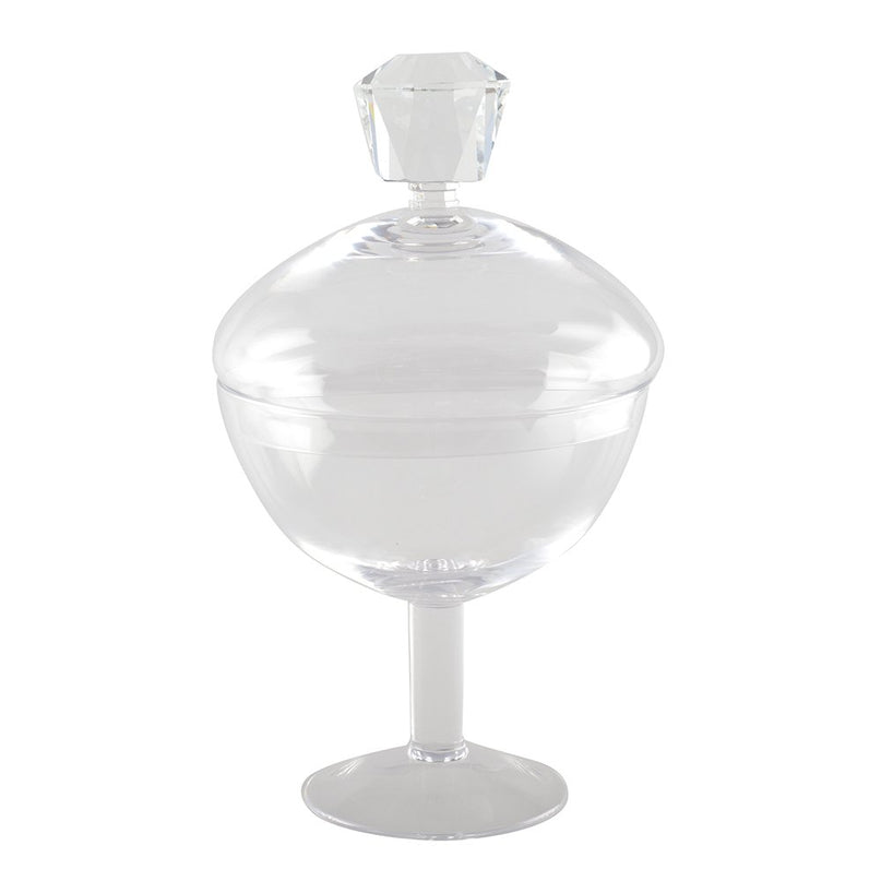 Glazen snoep met H24cm diamant
