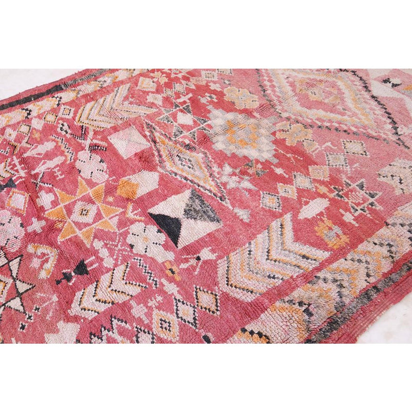 Marokkaans Berber-tapijt van vintage wol 183 x 286 cm