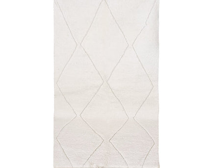 Berber vloerkleed Beni Ouarain zuivere wol 153 x 264 cm