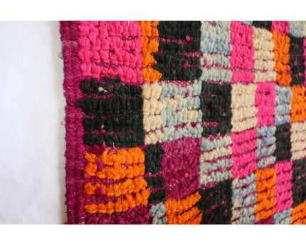 Zuiver wollen Marokkaans Berber halkleed 75 x 768 cm