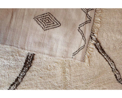Zuiver wollen Marokkaans Berber-tapijt 195 x 311 cm