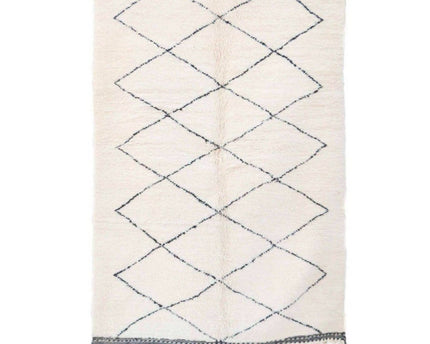 Zuiver wollen Marokkaans Berber-tapijt 158 x 256 cm