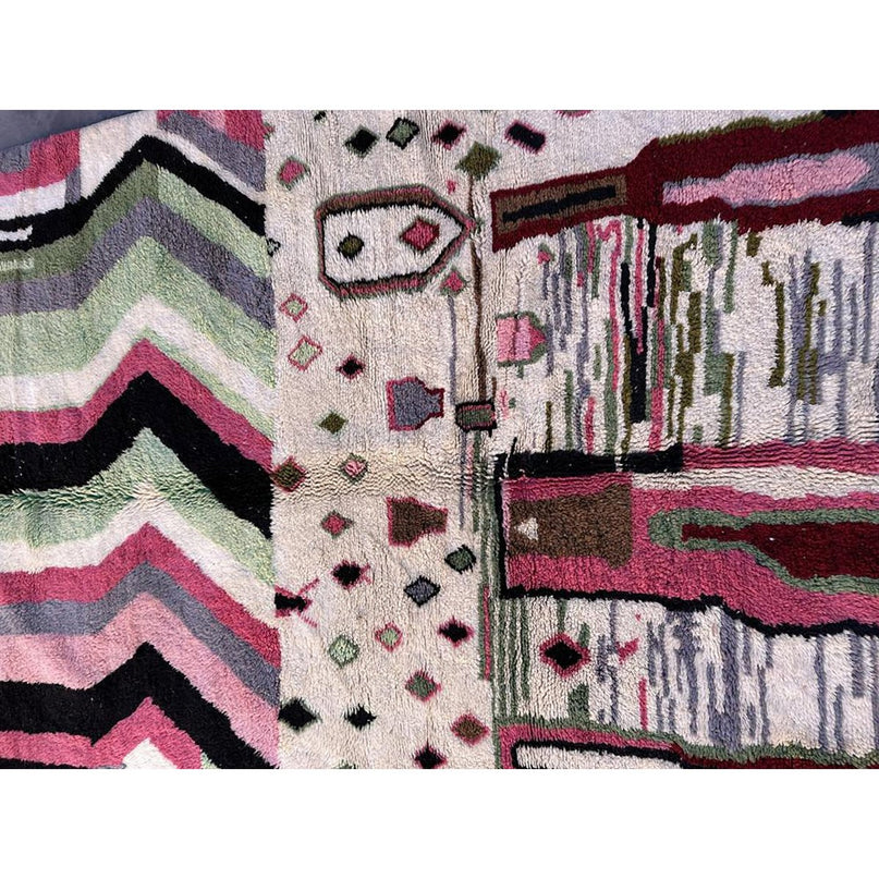 Zuiver wollen Marokkaans Berber-tapijt 203 x 292 cm