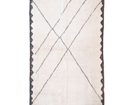 Zuiver wollen Marokkaans Berber-tapijt 168 x 261 cm