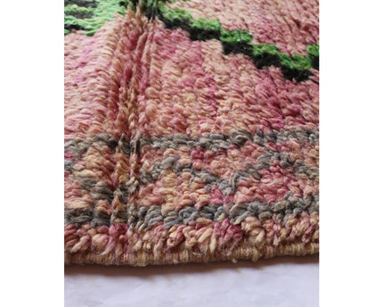 Zuiver wollen Marokkaans Berber halkleed 81 x 389 cm