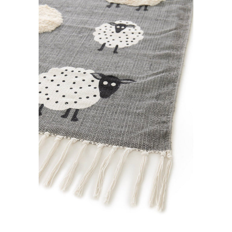 Katoenen kindervloerkleed KLEINE SCHAPEN