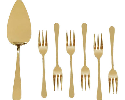 7 -stuk set met Golden Pastry Shop