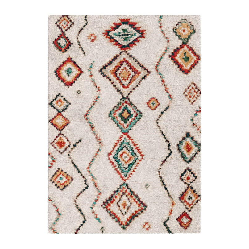 Dik en comfortabel NATIVE vloerkleed in etnische stijl