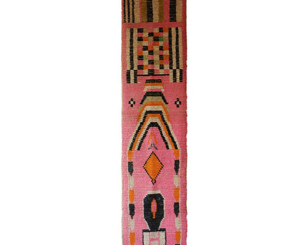 Zuiver wollen Marokkaans Berber halkleed 76 x 355 cm