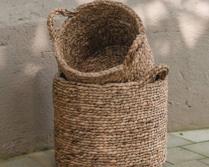Wasmand | Plantenmand | Opbergmand BALAI van waterhyacint (3 maten)