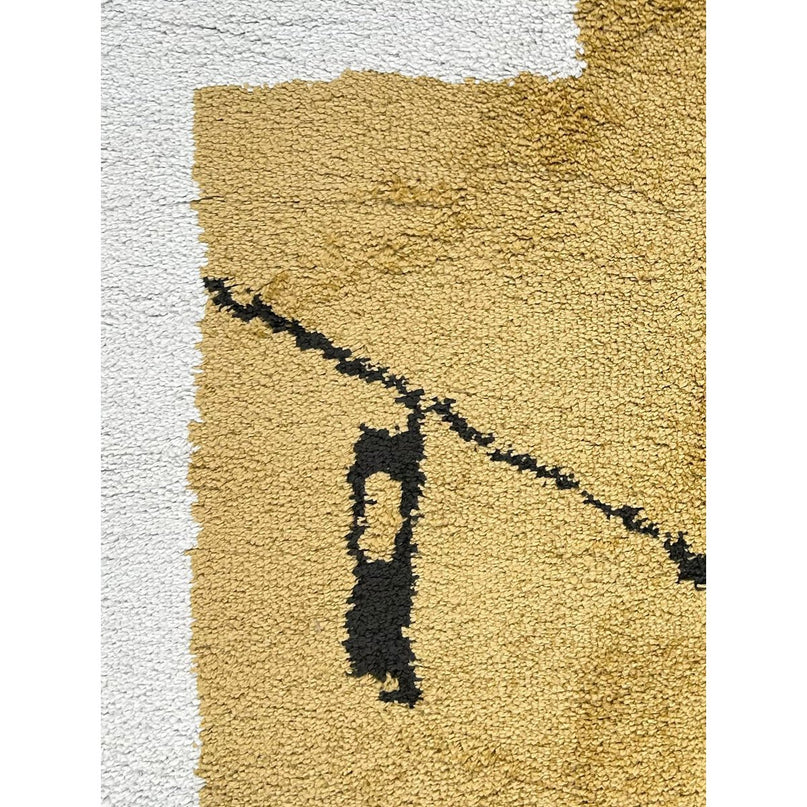 Design vloerkleed met franjes BABEL