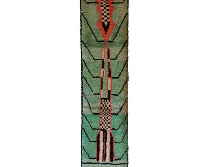 Gangkleed van zuiver berberwol 81 x 294 cm