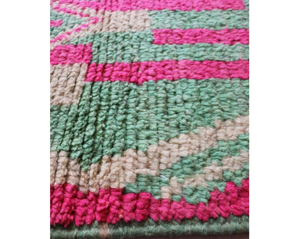 Zuiver wollen Marokkaans Berber halkleed 71 x 346 cm