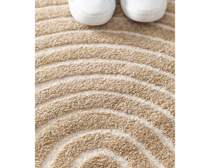 Tapijt met zacht en comfortabel groove relief effect
