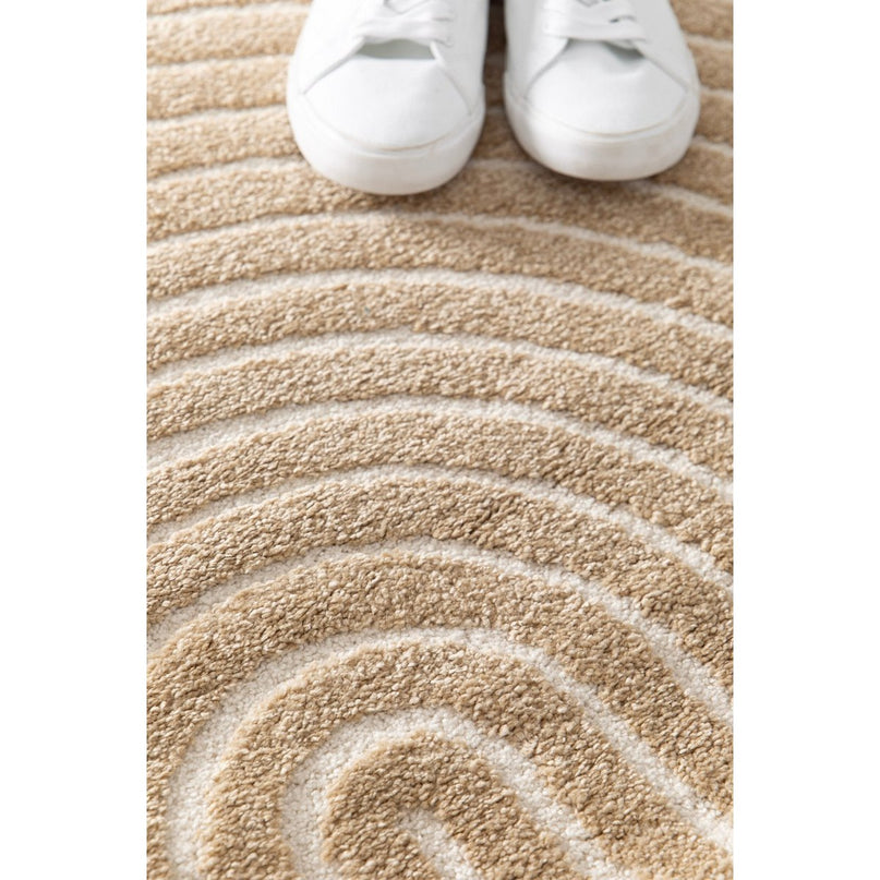 Tapijt met zacht en comfortabel groove relief effect