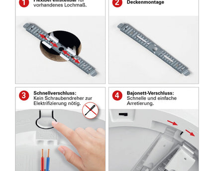 LED -plafondlicht "bonus" Ø: 17 cm