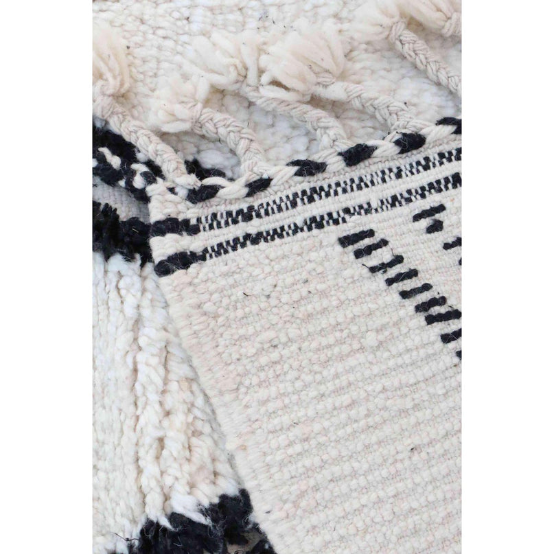 Zuiver wollen Marokkaans Berber-tapijt 151 x 243 cm