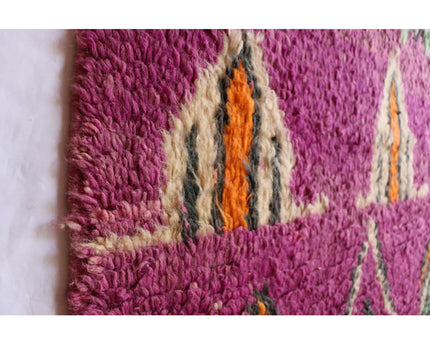 Eigentijds wollen Berberkleed 197 x 304 cm