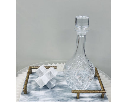 Licht luxe modern eenvoudig marmeren kruis wit Groot 15cm*15cm*15cm
