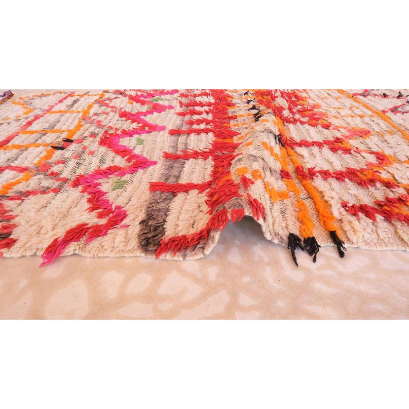 Zuiver wollen Marokkaans Berberkleed 80 x 186 cm