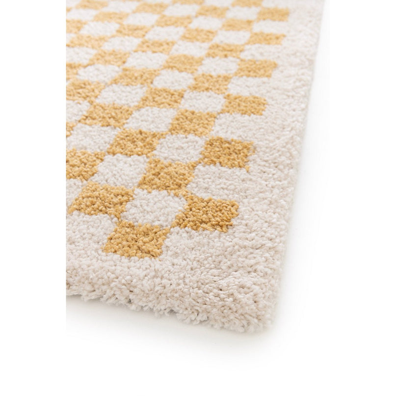 Tapis à poil haut doux en comfortabele CHECKERS