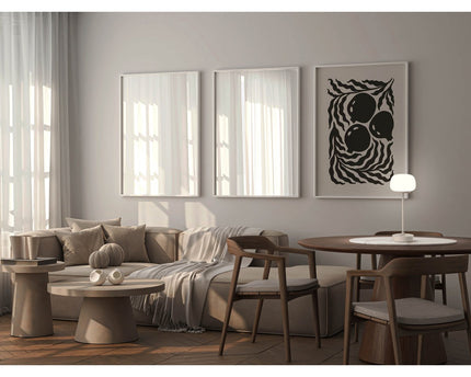 LED -batterij/ tafellamp "Pina" 30 cm hoog, gemaakt van metaal (beige) en glas (wit), geïntegreerde LED's, warm wit