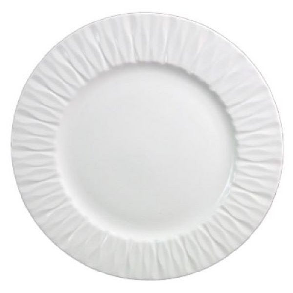 Lilia witte dessertplaat 20.4x20.4x2.1cm