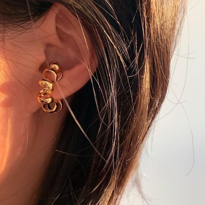 Uniek draadontwerp oorschijfje-één stuk