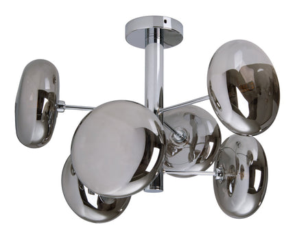Plafondlamp "Orion" Smoky, Ø Caug.