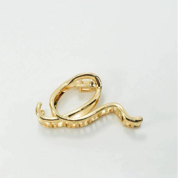 Muzieksnoer grote klauw metalen haarclips