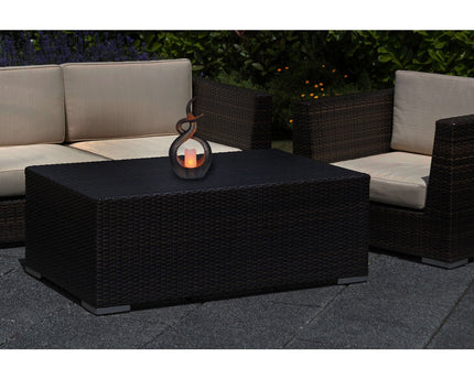 LED Solar Decol Light "Candle Flame", voor buiten, bruin plastic, geïntegreerde LED.