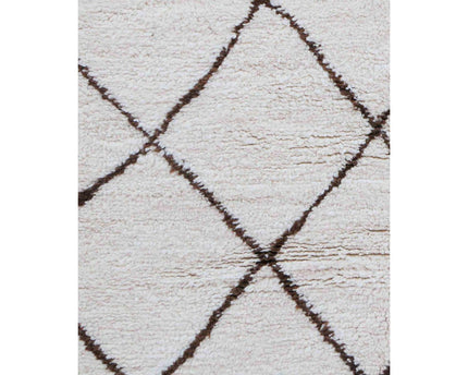 Zuiver wollen Marokkaans Berber-tapijt 159 x 245 cm