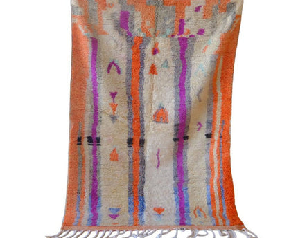 Eigentijds Berberwollen vloerkleed Boujaad 140 x 212 cm