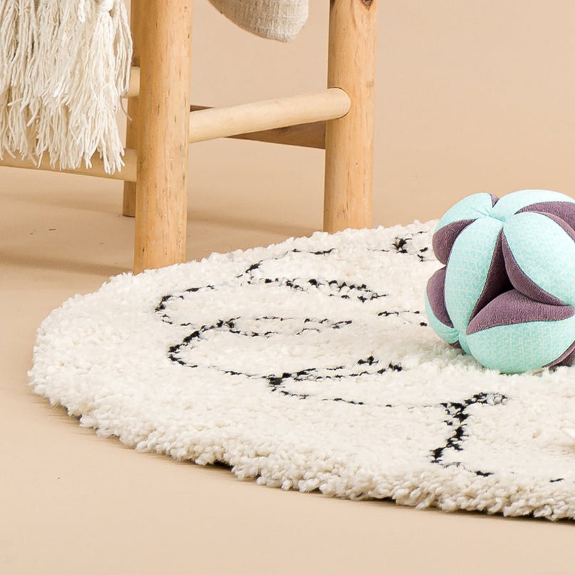Tapis voor kinderen rond PETIT MOUTON