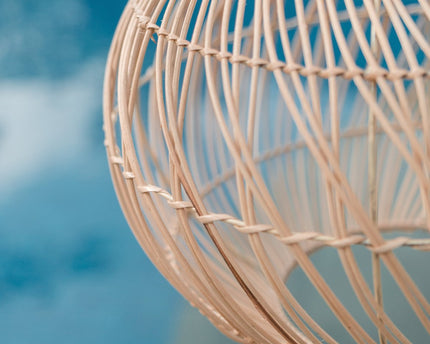 Rotanlamp | Boho lampenkap | Hanglamp KENARI