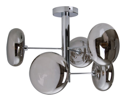 Plafondlamp "Orion" Smoky, Ø Caug.