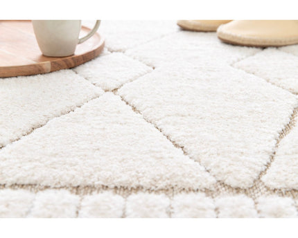 Ontwerp tapijt etnische inspiratie met Alba Relief Effect
