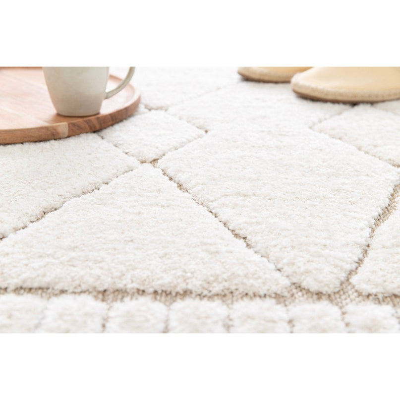 Ontwerp tapijt etnische inspiratie met Alba Relief Effect